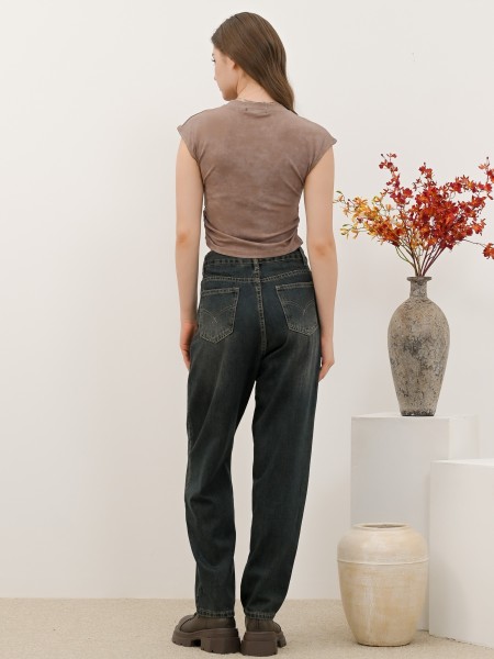 SEA Dark Denim Wide Leg