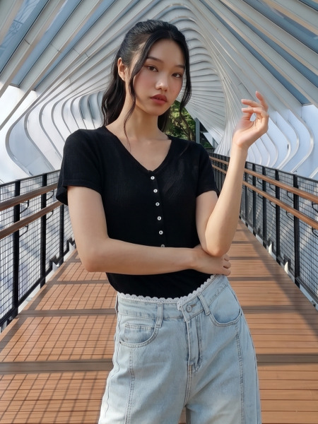 NRC Button Up Tee