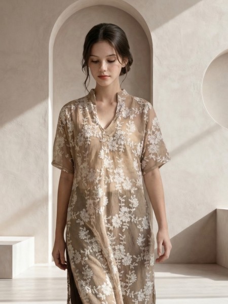 ELITE Arina Outer Flower Lace Gamis