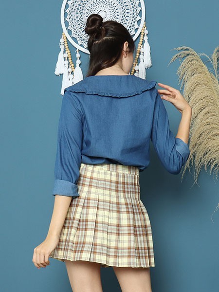 Cottage Core Big Flap Ruffles Collar 