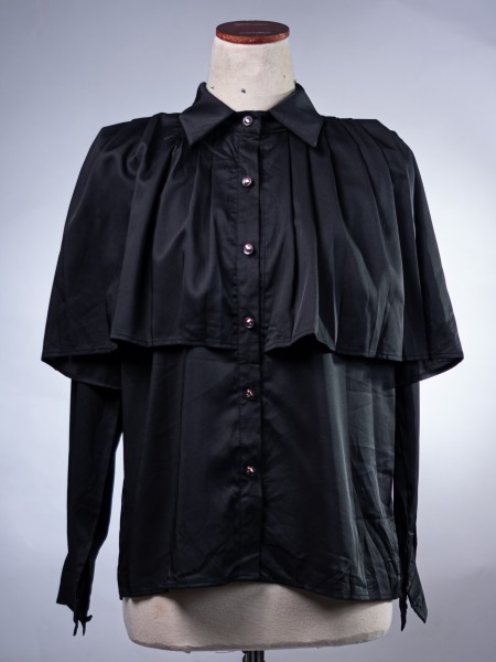 WW Aleena Pleated Overlap Shirt