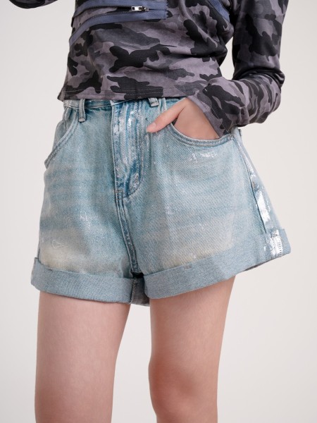 JR DITOX SILVER PAINT SHORT OB