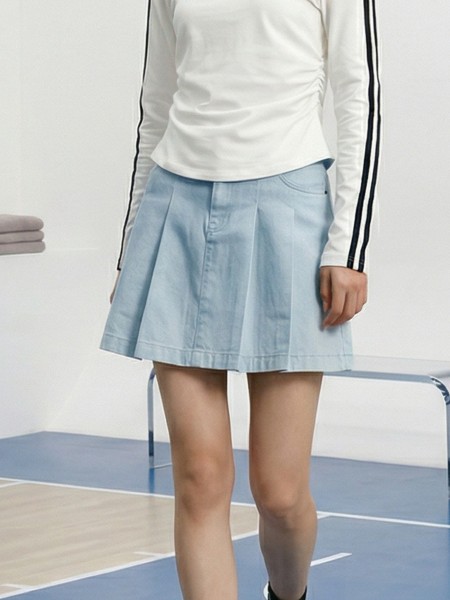 JR NRC Double Front Pleats Skort