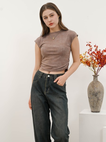 SEA Dark Denim Wide Leg