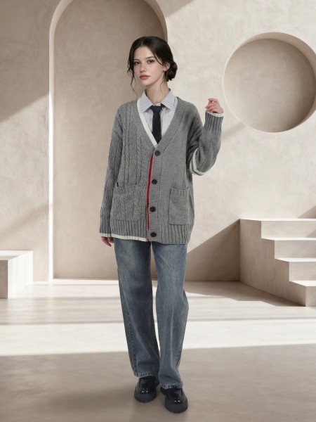 EID Long Knit Outer Wear