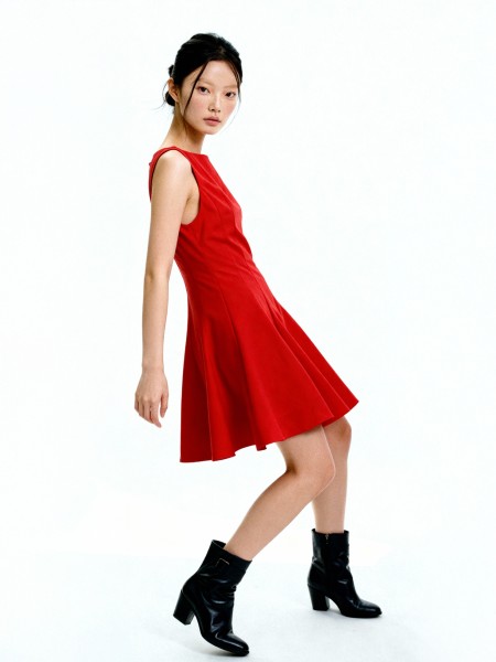 Faye Panel Pocketed Dress