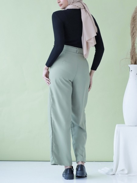 EID23 Zora Pants With Ribbon Belt