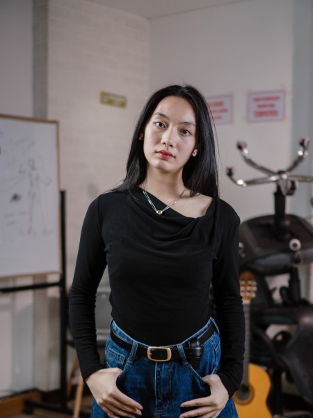 CORE DITOX DRAPED TEE