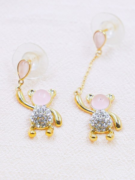 Ballong Hanging Teddy Bear Earrings