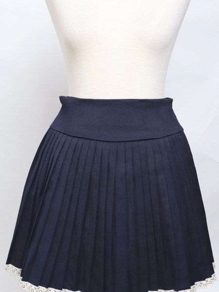 DITOX Lace Edge Pleats Skort