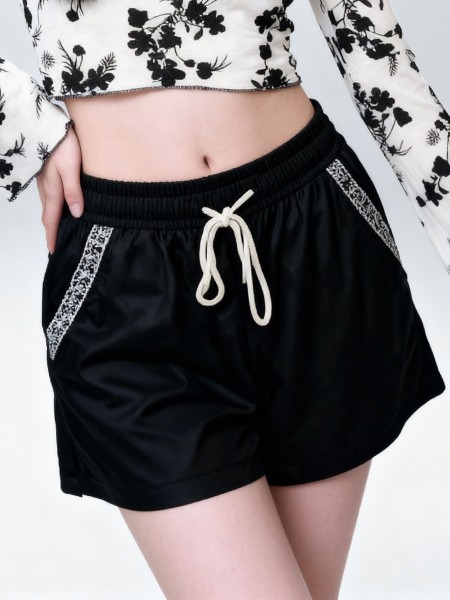CORE Pocket Lace Drawstring Short