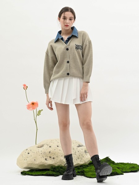 BTC YOUTHSQUAD Oversize Collar Knitwear