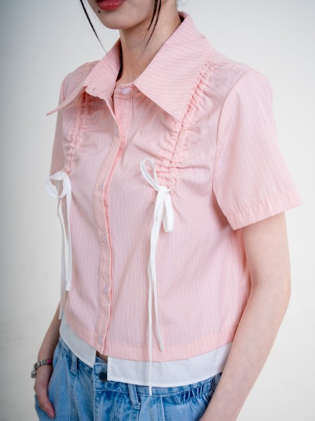 DITOX Front Drawstring Shirt