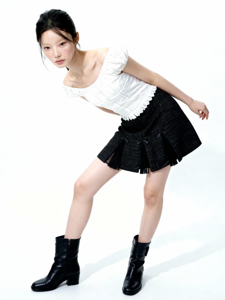 Paloma Mini Tweed Skort