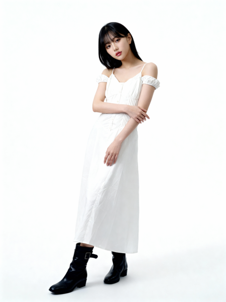 ELITE Inner Lace Bridget Long Split Dress