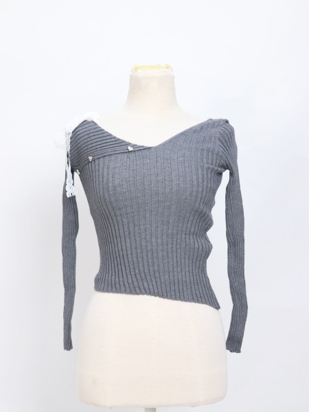 SMARTEN Lace Combi Knit Wear