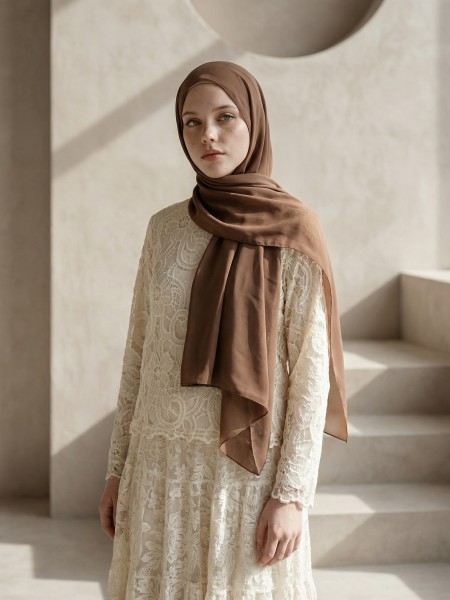 EID Double Layer Crew Neck Embroidery Top