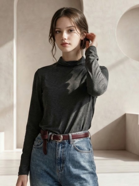 JR CORE High Neck Tee