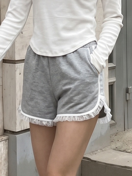 JR CORE NRC Ruffles Accent Sport Short