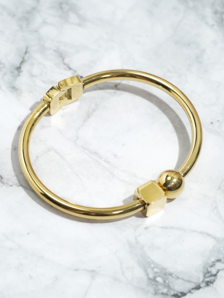 Gold Tone Bangle