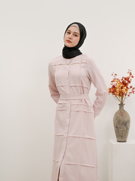 WW Gridlines Maxi Shirt Dress