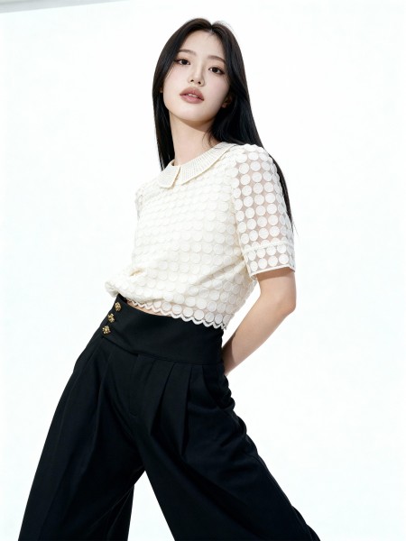 ELITE Eve Embroidery Top