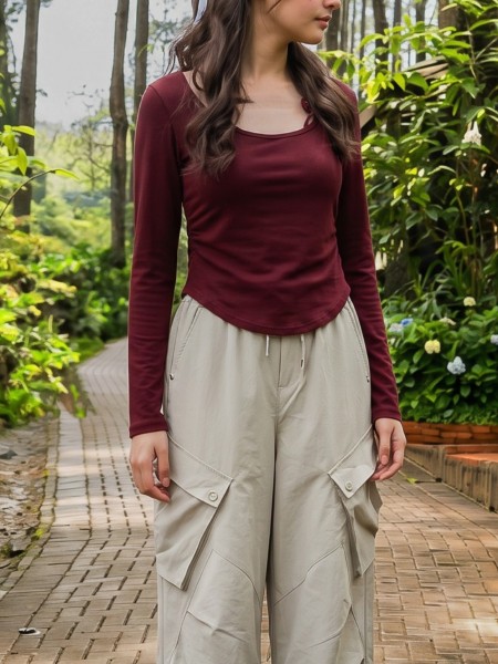 JR PG Diagonal Side Pocket Cargo Pants