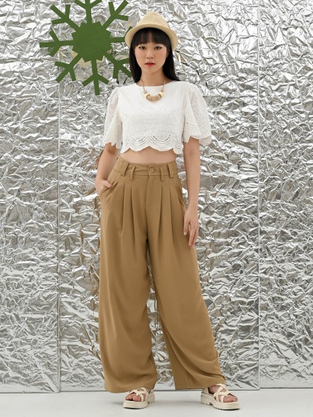 Ellie Wide Leg Trousers