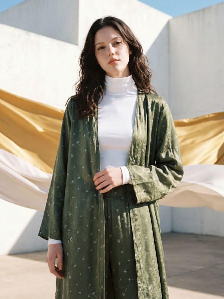 EID Amna 2pcs Set Long Shirt & Pants RO2