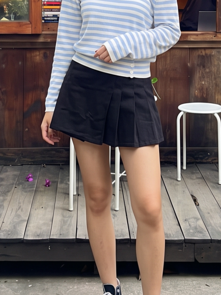 JR CORE PG Overlap Pleats Skort