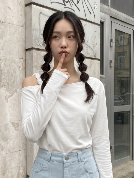 CORE NRC One Side Cold Shoulder Tee