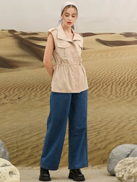 EID4 Jahan Denim Wide Leg Pants