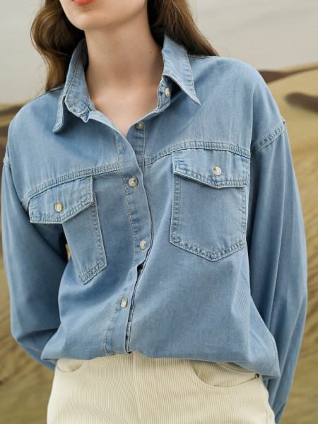 EID4 Jahan Denim Shirt