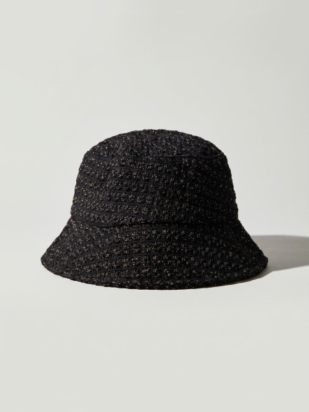 Tweed Round Hat