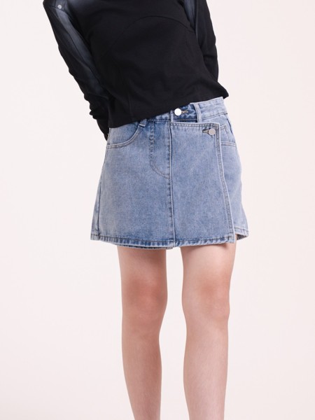 JR DITOX Denim Skort Overlap RO3