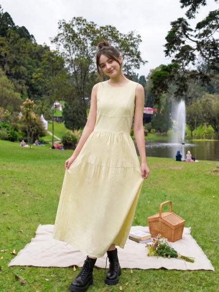 PG Maxi Poplin Dress