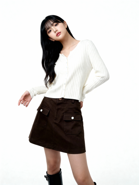 Textured Line Cardigan