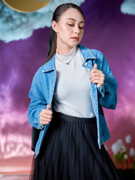 Ezra Blue Denim Jacket