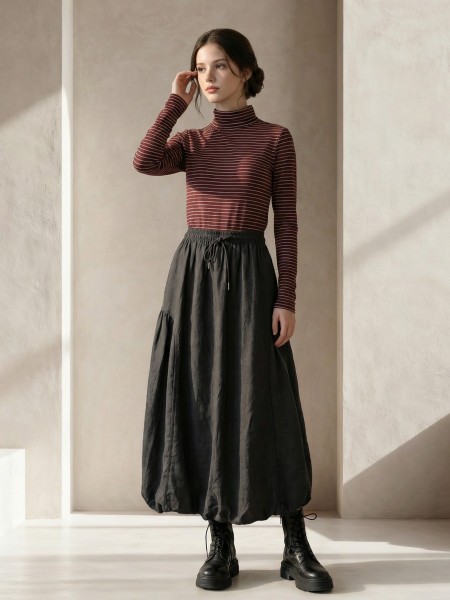 EID Luna Maxi Balloon Skirt