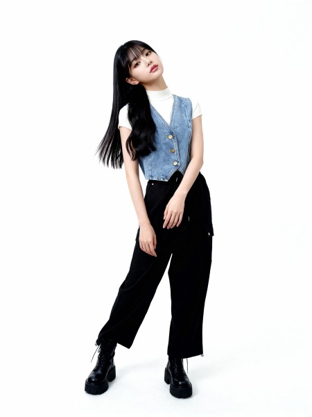 JR Charlotte Denim Vest