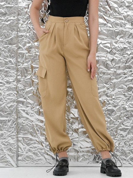 FELIZ23 Beth Side Utility Pocket Pants