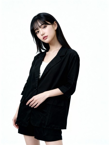 2pcs Set Blazer And Skort