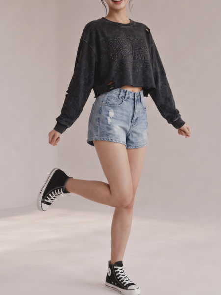 JR PG Alyssa Denim Short