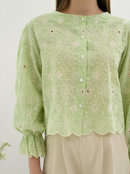 EID4 Eyelet Marishka Shirt