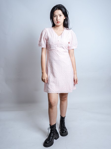 PT Flower Eyelet Dress RO2