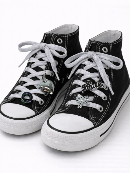 ACRYLIC SPOTTY RIBBON Shoes lace 4 acc