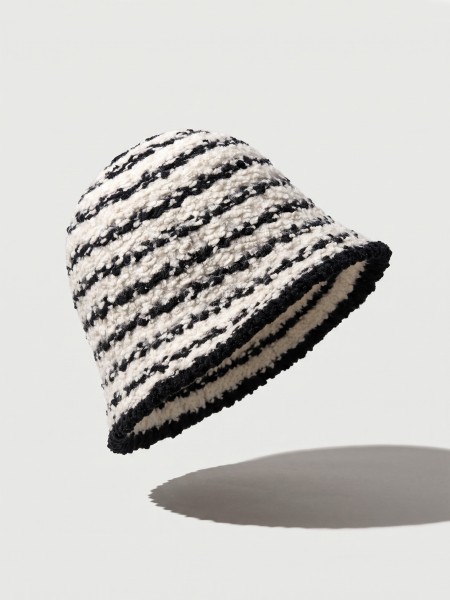 Textured Deep Bucket Hat