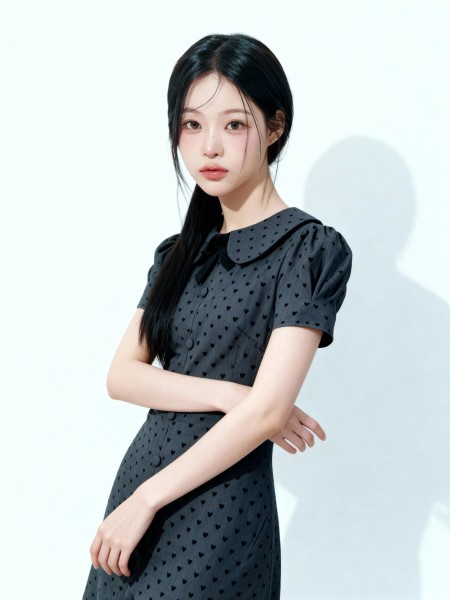 Jenny Dotty With Ribbon Dress