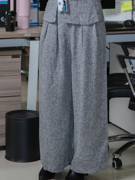 SMARTEN Bundling Wid Leg Pants w/ Halter Shirt