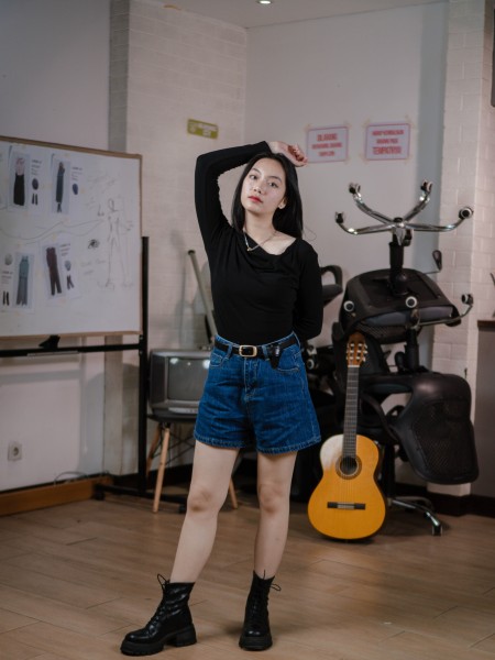 CORE DITOX DRAPED TEE